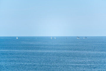 regatta competitions on the open sea - acapulco mexico