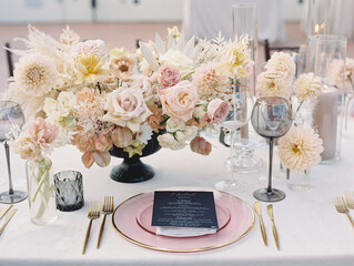 wedding table decoration