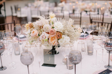 wedding table setting