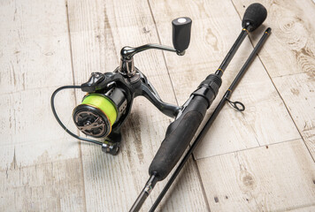 Tackle rod fishing equipment that is famous all over the world.