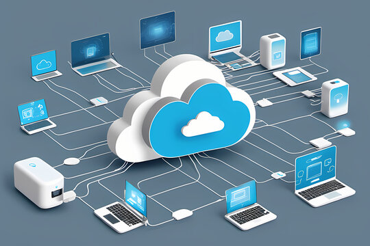 Cloud's Data Symphony: Networked Servers and Seamless Cloud Computing Architecture for Secure Data Storage, Management, and Analysis. Generative AI