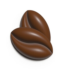 3D coffee beans