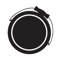 Classic bucket top view