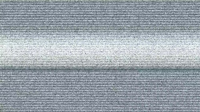 TV Static Interlaced Lines