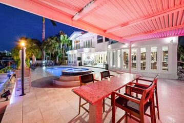 This photo was taken somewhere in Miami