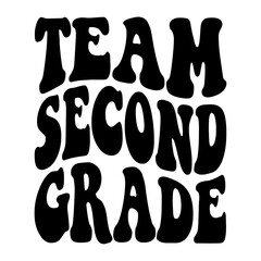 Team Second Grade Svg