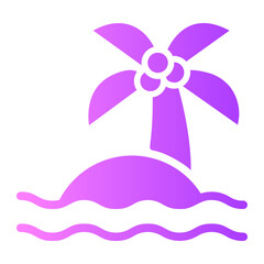 island Gradient icon