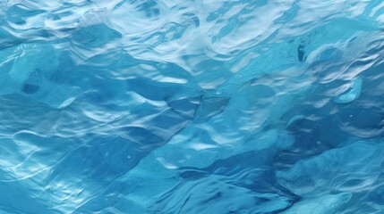 blue water surface with rippling waves texture for background asset