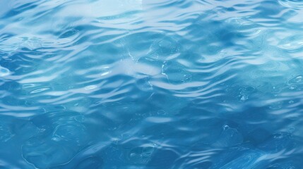 Fototapeta premium blue water surface texture for background asset