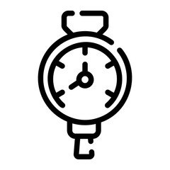 gauge Line Icon