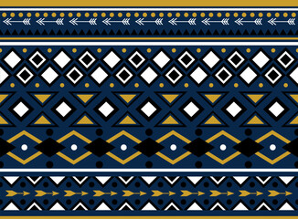 Native american ethnic and indigenous pattern. Traditional and aboriginal illustration. Design for wrapping paper, wallpaper, textile. Vector illustrration