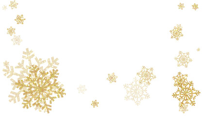 Glitter golden snowflake background . Snowflake background. Design for decorating,background, wallpaper, illustration.