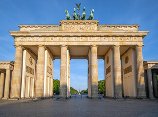 High resolution image of the famous Brandenburger Tor in Berlin, Germany