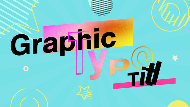 Graphical Typography Title