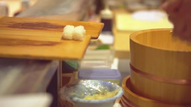 Work of the sushi chef｜Nigiri sushi