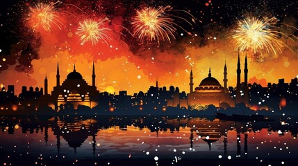 Turkey Republic Day, Generative ai.