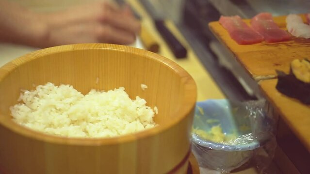 Work of the sushi chef｜Nigiri sushi