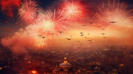 Turkey Republic Day, Generative ai.