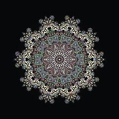 Vector luxury mandala