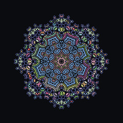 Vector luxury mandala