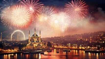 Turkey Republic Day, Generative ai.