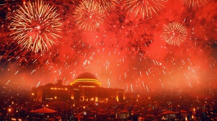 Turkey Republic Day, Generative ai.