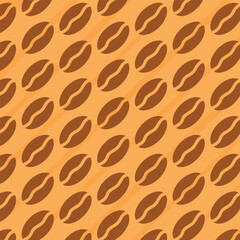 International Coffee Day Pattern Seamless Background