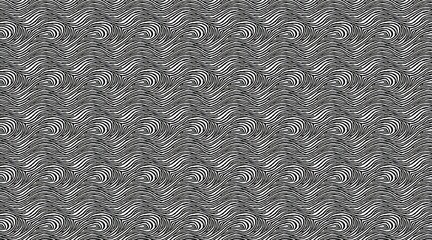 Black and White Abstract Pattern