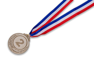 2位の銀メダル