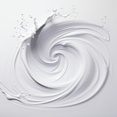 Abstract white paper wave curve lines design, water splash, luxury texture with smooth and clean subtle background