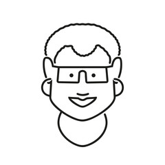 Obraz na płótnie Canvas Glasses optical icon symbol image vector. Illustration of sunglasses protection eyesight graphic design image