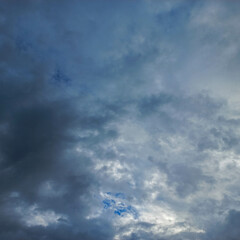 Naklejka na ściany i meble Pinrang, Sulawesi Selatan Indonesia. A cloudy cloud between the sun. August 1 2023