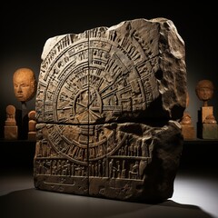 The great ancient symbolic Babylonian gramatic stone 