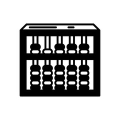 Abacus icon in vector. Illustration