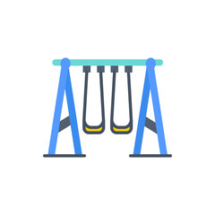 Swing icon in vector. Illustration