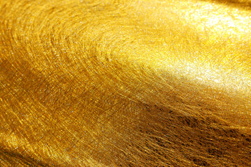 Golden and shiny textured background