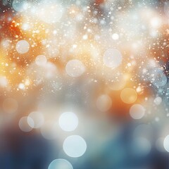 Blurred lights and bokeh effect, abstract white background, wallpaper
