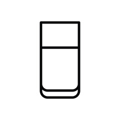 Mango Juice icon vector stock illustration.