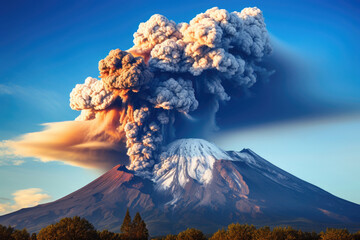 Eruption of Volcanic Kilimanjaro