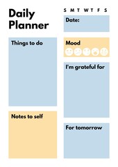 Daily Planner Template