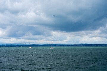 Fototapeta premium sailboat on the sea