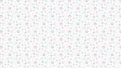 クリスマスに使えるカラフルな雪の結晶のベクター背景画像