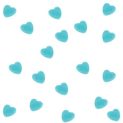 seamless background with hearts