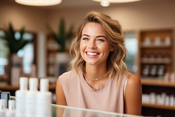 Beauty consultant offering personalized skincare advice, Generative Ai