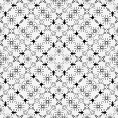 black and white seamless pattern