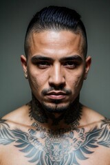 Obraz premium Portrait of Cartel Member