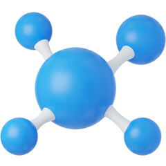 Molecule 3D Icon