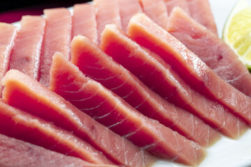 新鮮で美味しい刺身