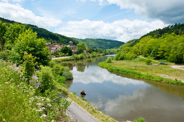 Fototapeta na wymiar Chamalieres-sur-Loire, Auvergne France