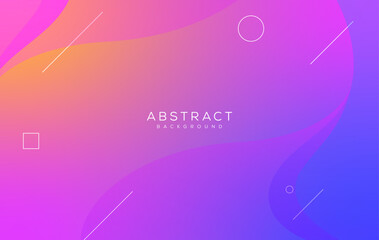 abstract background with colorful waves